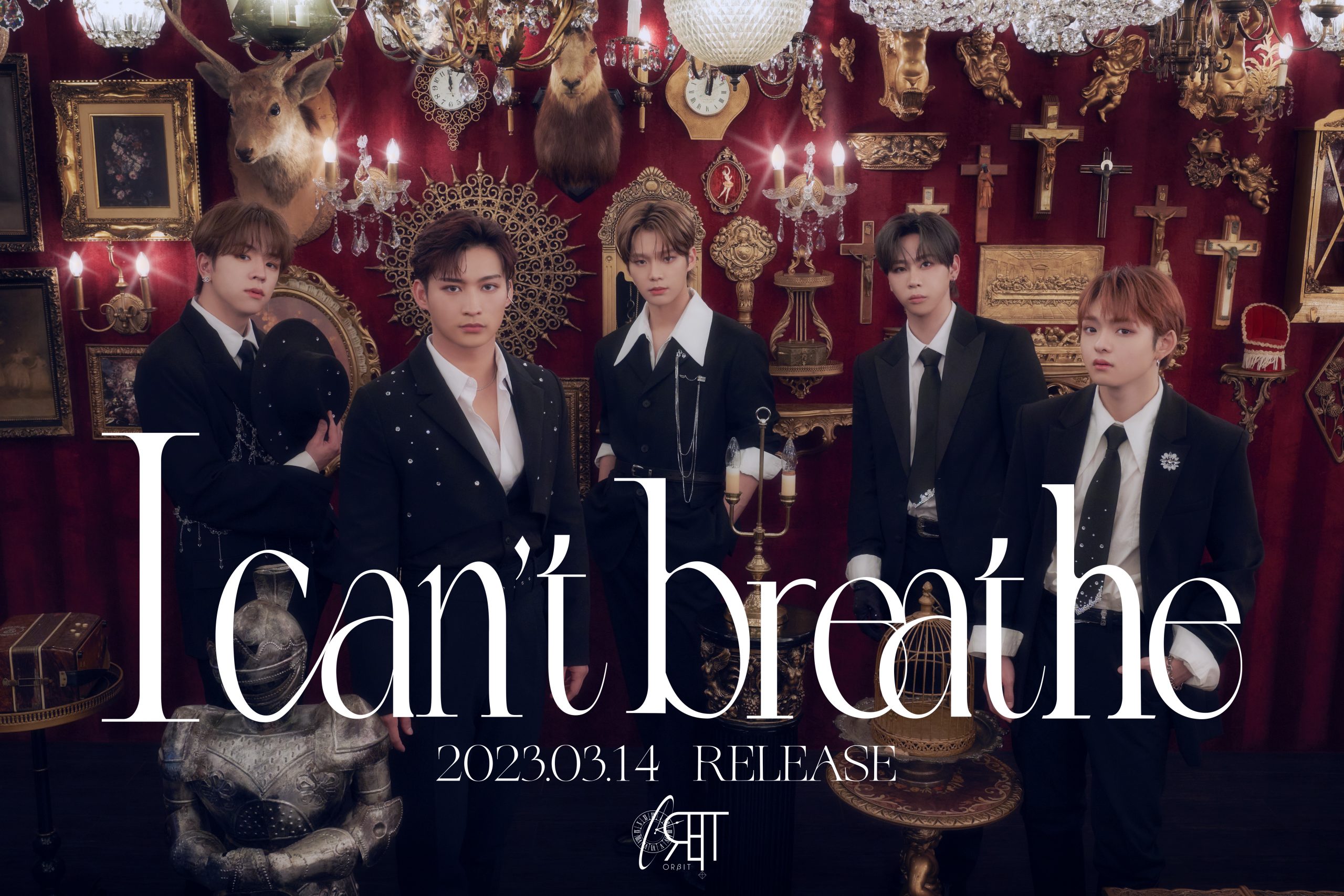 ORβIT 3月14日発売ニューシングル「I can't breathe」ジャケット＆キー ...