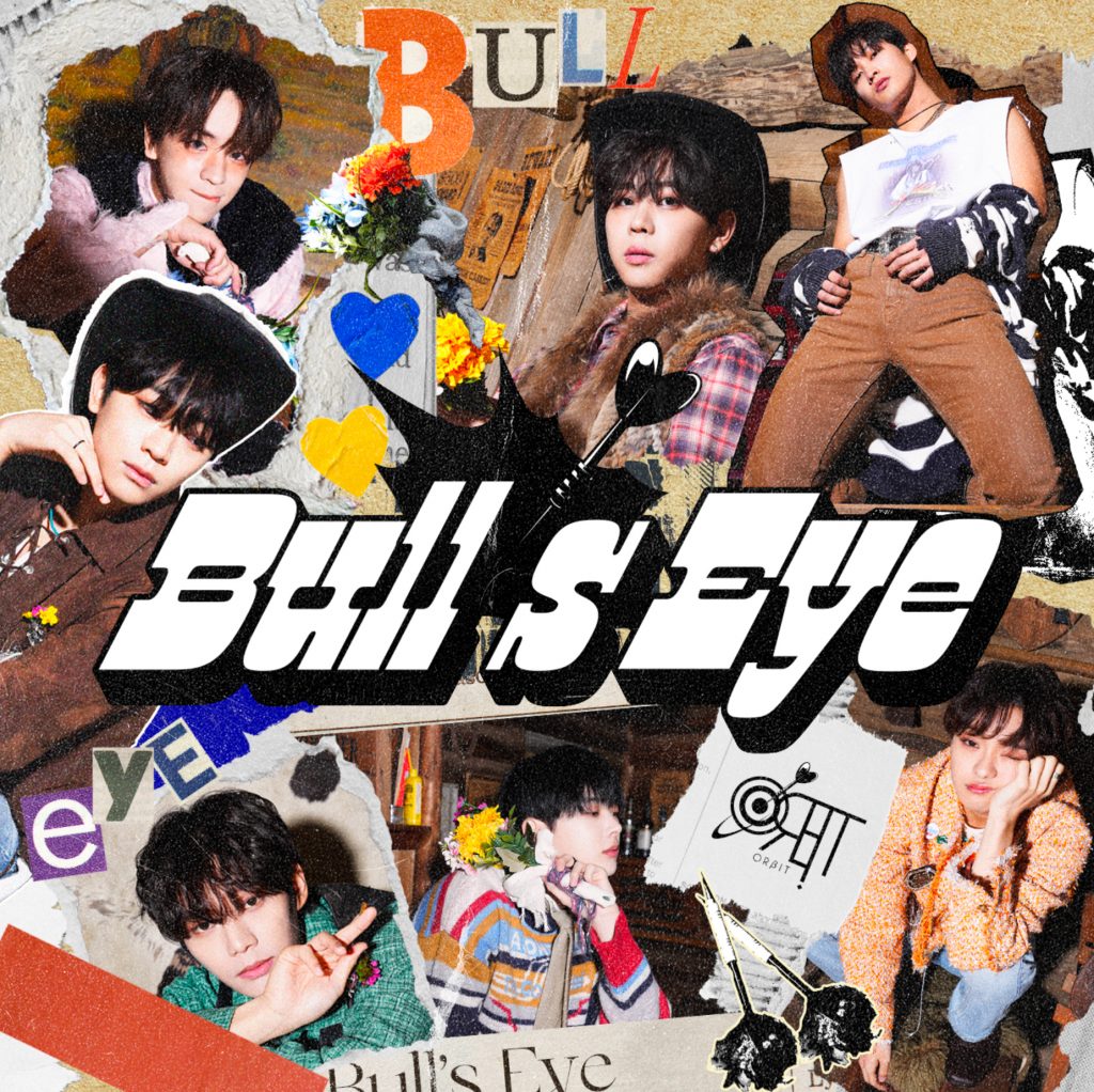 ORβIT 2024年1月31日発売 4th Single「Bull's Eye」ジャケット