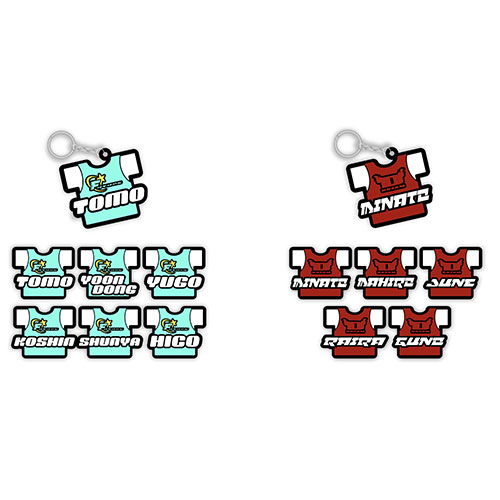 DREAM PASSPORT2023 ユニホーム ラバーキーホルダー